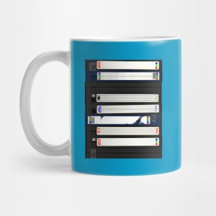 VHS Stack Mug